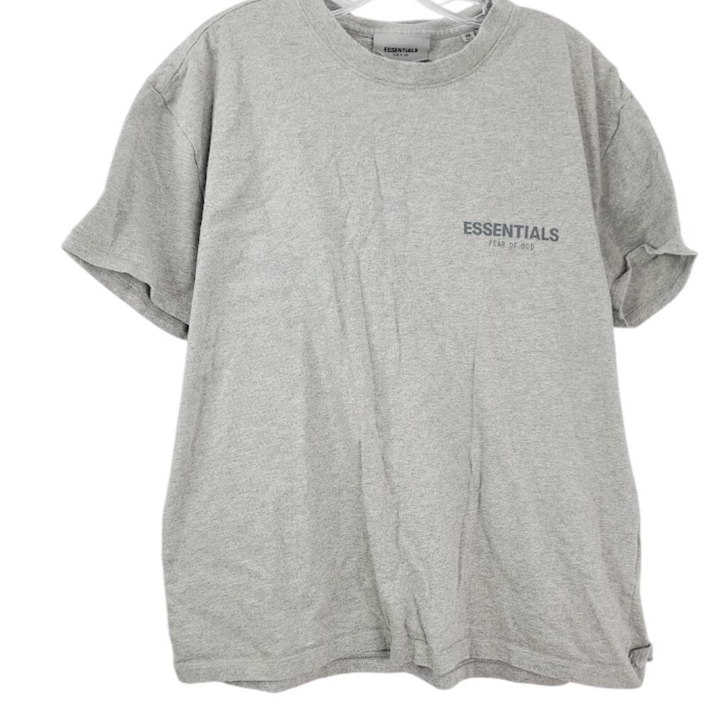 Essentials‎ Men's Gray Heather Short Sleeve Crew-Neck Casual T-Shirt Size XL